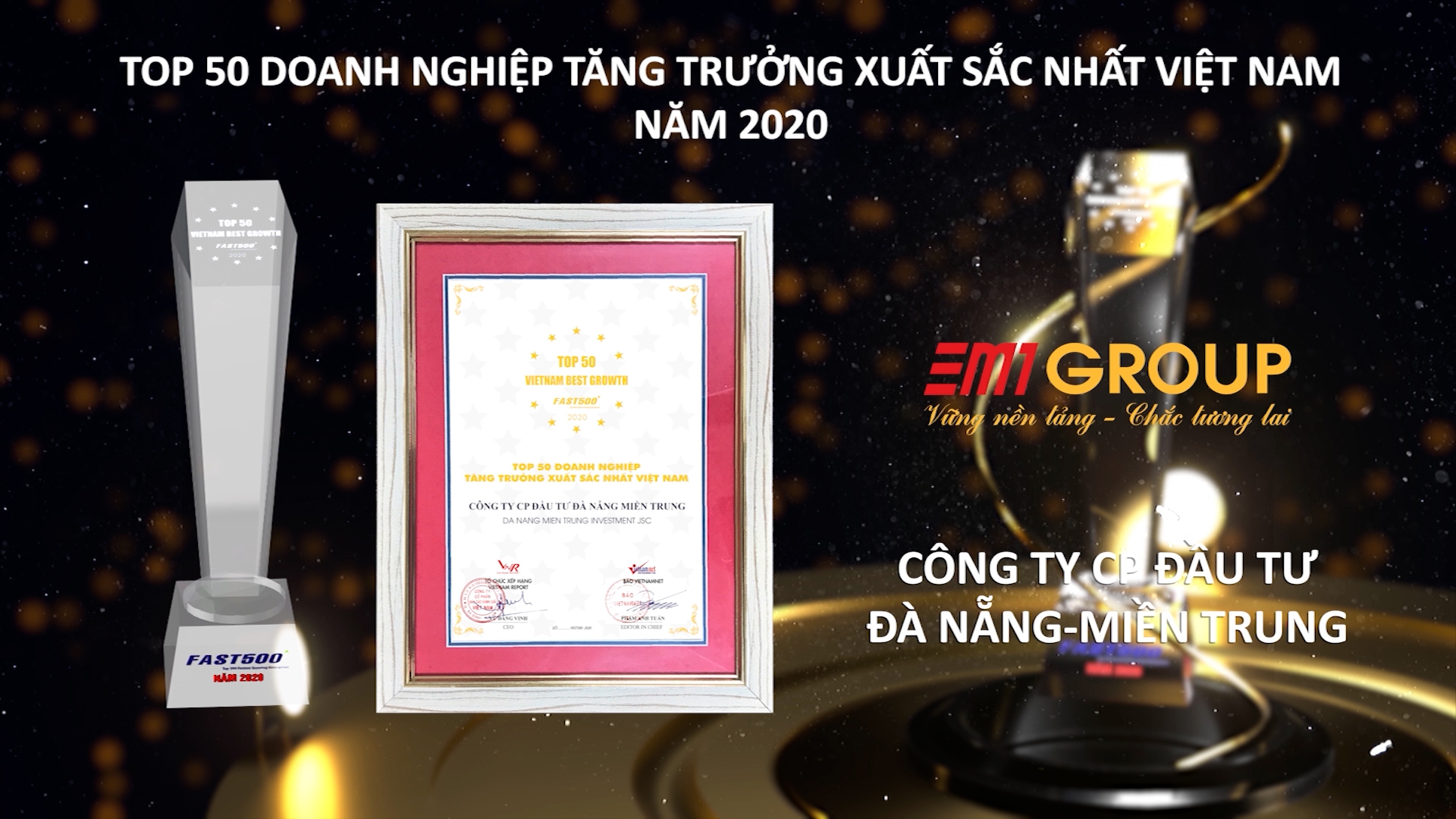 DMT Group - 4 năm liên tiếp lọt vào Top 50 Doanh nghiệp tăng trưởng xuất sắc nhất Việt Nam ( 2017-2020) & 6 năm liên tiếp ( 2015-2020 ) nằm trong top 500 doanh nghiệp tăng trưởng nhanh nhất Việt Nam