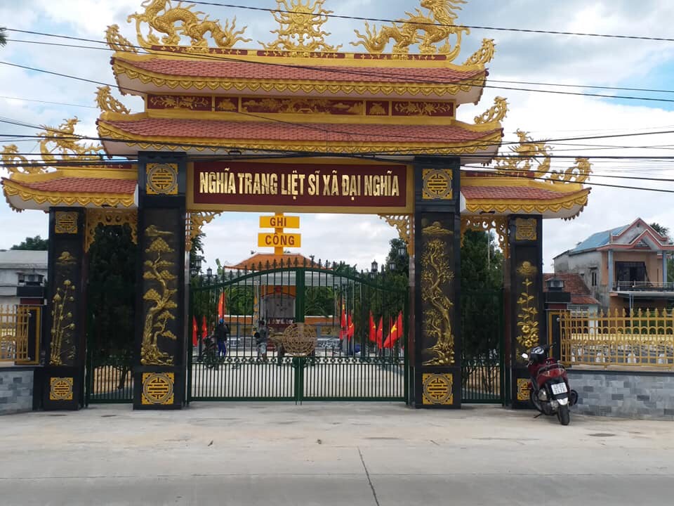 DMT Group : Khánh thành công trình trùng tu Nghĩa trang Liệt sĩ Xã Đại Nghĩa - Huyện Đại Lộc - Quảng Nam